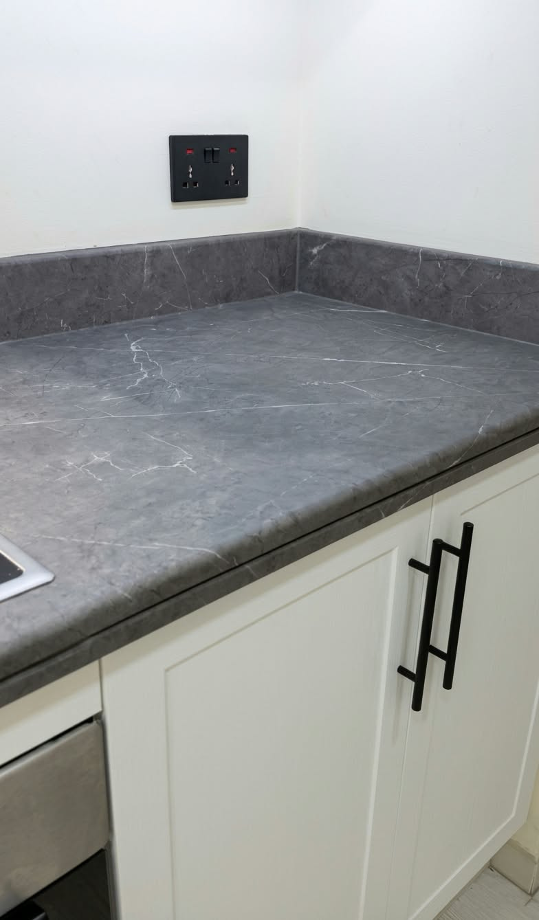 Wrapped kitchen